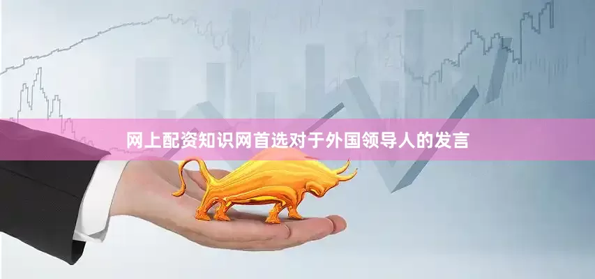网上配资知识网首选对于外国领导人的发言